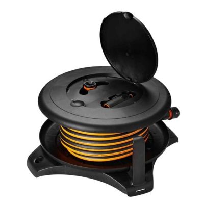 4. FISKARS HOSE REEL SOLID L 1/2" 30m WATERWHEEL