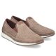 3. Men's leather openwork moccasins brown Rieker 11955-64