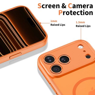 4. Tech-Protect BasicMag MagSafe Case for iPhone 17 Pro - Orange