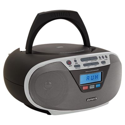 2. AIWA boombox BBTU-400SL CD/FM RDS/USB/BT silver