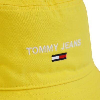 4. Tommy Jeans Sport Bucket Hat Yellow - AW0AW11661-ZGF