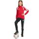 6. adidas Tiro 26 League Training Top Kids Sweatshirt Red and White JY7163