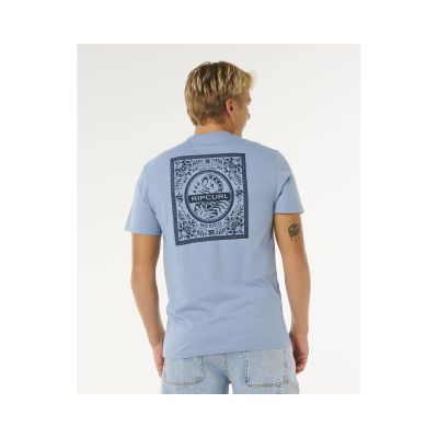2. Men's T-shirt RIP CURL Desti Animals Tee blue