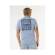 2. Men's T-shirt RIP CURL Desti Animals Tee blue