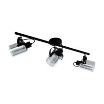 BERREGAS 3XE27 spotlight black/chrome
