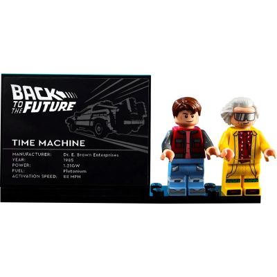 21. LEGO Creator Expert 10300 - Back to the Future Time Machine