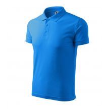 Men's Pique Polo Shirt (snorkel blue)