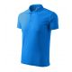 Men's Pique Polo Shirt (snorkel blue)
