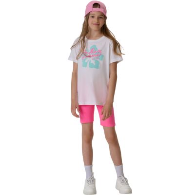 6. T-shirt for girls 4F F2938 white 4FJWSS26TTSHF2938 10S