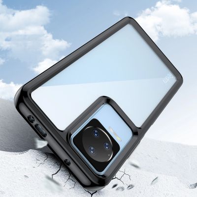 8. Outer Space Case for Xiaomi Poco F4 5G cover with a flexible frame black