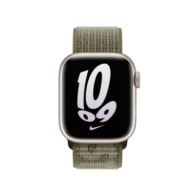 4. Apple Nike Sport Loop Armband for Apple Watch Sequoia/Pure Platinum 41mm