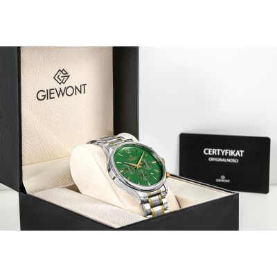 7. Giewont Chronograph Sapphire Green Men's Watch GW6310-B6
