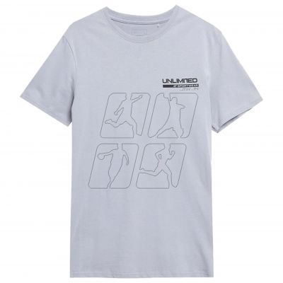 2. T-shirt 4F M 4FSS23TTSHM307 light gray