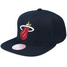 Mitchell &amp; Ness NBA Miami Heat Top Spot Snapback Hwc Heat HHSS2976-MHEYYPPPBLCK