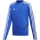 6. adidas Tiro 19 Training Top blue JR football sweatshirt DT5279