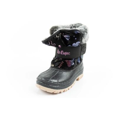 3. Lee Cooper winter boots children's insulated snow boots for girls black