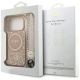 8. Guess IML Flowers Electro Pearl Strap MagSafe Case for iPhone 17 Pro - Pink