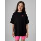 Girls' loose plain T-shirt 4F 4FJRSS26TTSHF3984-20S