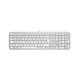3. Logitech MX Keys S 920-011566 RF Wireless + Bluetooth QWERTZ Keyboard German Aluminum, White