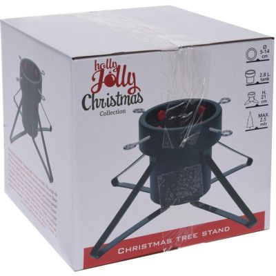 8. METAL CHRISTMAS TREE STAND 4 LEGS BLACK
