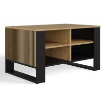 COFFEE TABLE MODERN 4P SLIM ARTISAN BLACK LEG