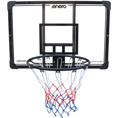 BASKETBALL BACKBOARD 90x60CM WITH RIM 43CM ORKAN 03
