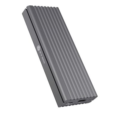 7. ICY BOX IB-1817M-C31 Gray M.2 SSD Case