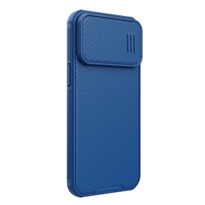 2. Nillkin CamShield S Case iPhone 14 Pro Max Armored Cover Camera Protector Blue