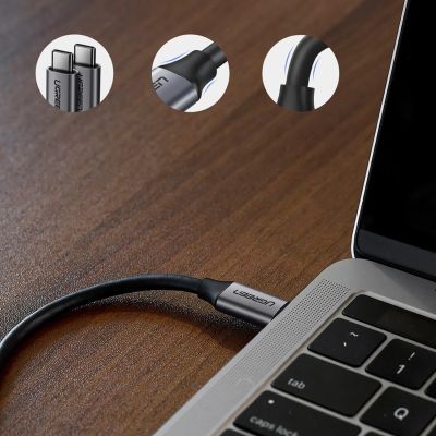 7. Ugreen US161 50751 USB-C 3.1 / USB-C 3.1 Cable 1.5m - Gray