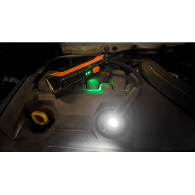 3. Rechargeable workshop lamp 400 lm COB + flashlight