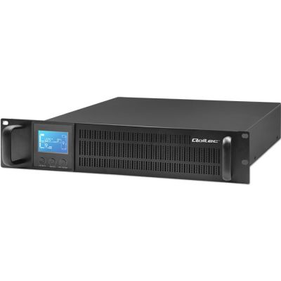11. Qoltec UPS RACK Uninterruptible Power Supply | 1kVA | 800W | LCD