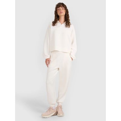 2. Women's 4F modal jogger sweatpants 4FWAW25TTROF1180-11S