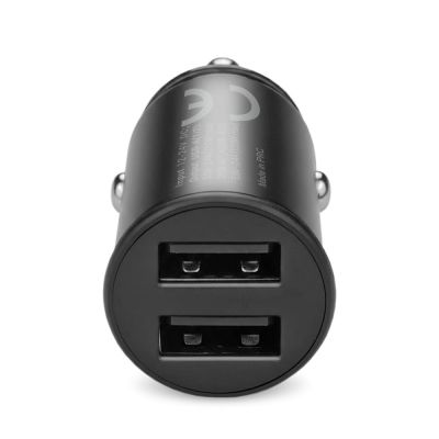 2. EVERACTIVE CAR CHARGER 2X USB BLACK + CC-25C CABLE