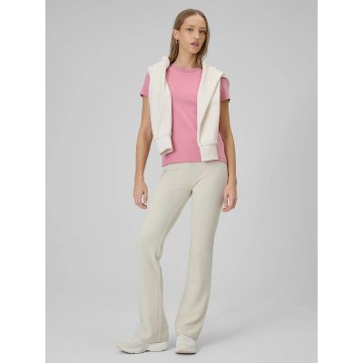 3. Women's slim plain T-shirt 4F 4FRAW25TTSHF3623-56S