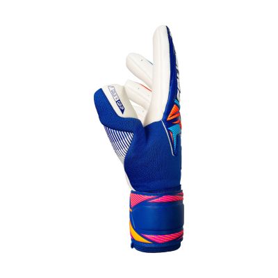 4. Reusch Attrakt Gold X NC Goalkeeper Gloves Blue 5670955 4126