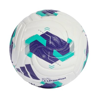 2. adidas Queens League mini football white-purple-green KE8233