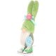 3. Gnome Bunny 25cm Green in sneakers Spring decoration