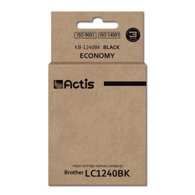 Actis KB-1240Bk Ink Cartridge (Brother LC1240BK/LC1220BK replacement; Standard; 19 ml; 600 pages, black)