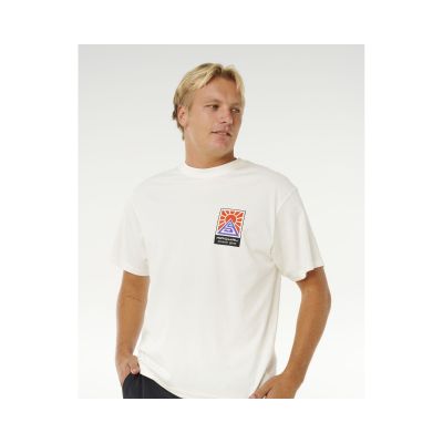 6. RIP CURL Search Dawn Tee Men's White