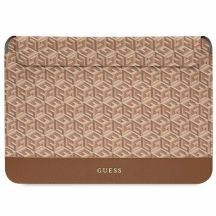 Guess GCube Stripes case for a 14" laptop - brown