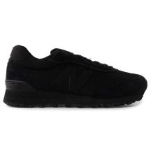 New Balance men's 515 black suede leather sneakers