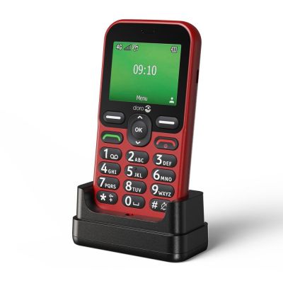 8. Doro Leva E10 6.1 cm (2.4") 118.9 g Red Phone for seniors