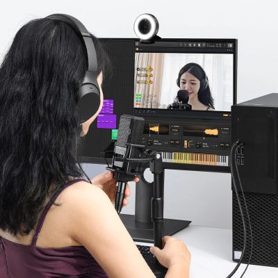 7. Ugreen audio cable 3.5mm mini jack (male) - XLR (female) 1m black (AV182)