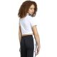 4. adidas Juventus 26/27 Home Cropped Jersey Women's White/Black KB8878
