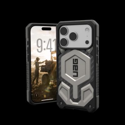 UAG Monarch Pro MagSafe case for iPhone 17 Pro - titanium