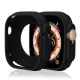 2. Silicone Watch Case for Apple Watch 44 mm (Series 4/5/6/SE) - black