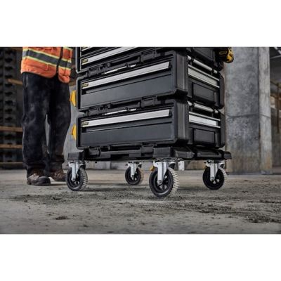 7. DeWALT DWST60510-1 Tool Box Metal, Plastic Black, Stainless Steel, Yellow