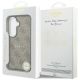 8. Guess 4G Embossed Ring MagSafe case for Samsung Galaxy S26 - brown