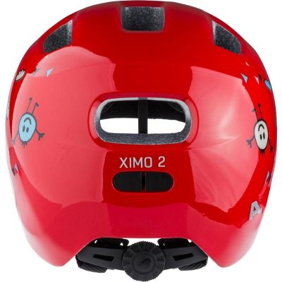 3. ALPINA XIMO 2 RED SMILE GLOSS bicycle helmet 49-54