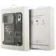 9. Guess 4G Big 4G Classic Logo Big Strap Metal Buttons Case for iPhone 17 Pro - Brown